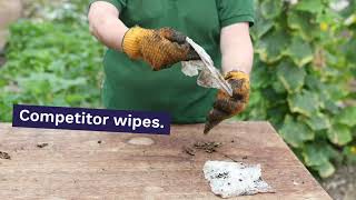 The Pura biodegradable Wipe Challenge
