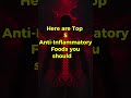 Top 5 Anti-inflammatory Foods #antiinflammatoryfoods #healthtips #healthyliving #health #shorts