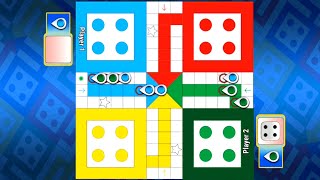 Ludo King 2 Players Gameplay || Ludo Game # GAME AR TV screenshot 5