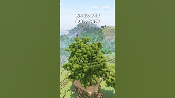 MASSIVE Oak Tree House Build | Minecraft | Timelapse