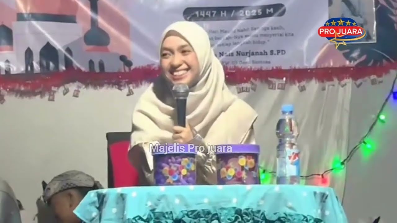 Ceramah sunda Ustadzah nais Nurjanah - PHBI maulid nabi Muhammad Saw di bandung