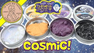 NEW Crazy Aaron's Cosmic Thinking Putty! Milky Way - Northern Lights - Solar Wind & Star Dust