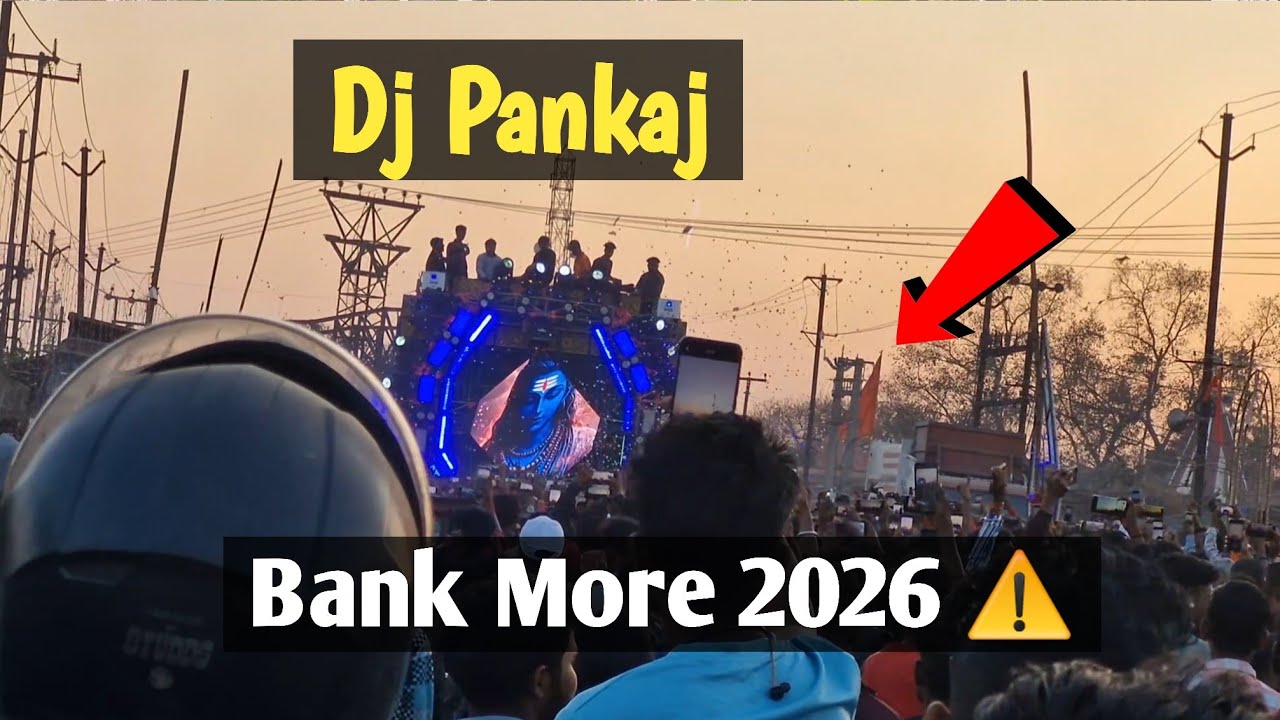 Dj Pankaj Bank More Roadshow 2026