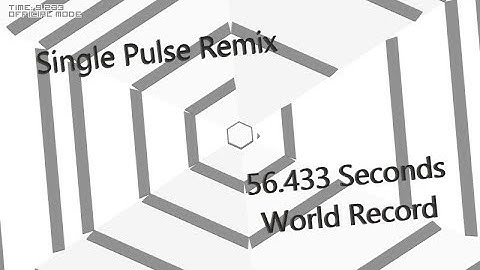 Open Hexagon - Single Pulse Remix - 56.433 Seconds [Stupid WR]