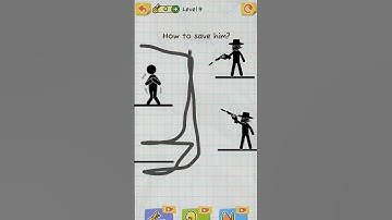 Draw 2 Save | Level 09 to 10 #gaming #braintest #shorts  #mindgames #gameplay #braingame #viral