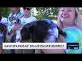 Dachshunds of Tri-Cities Oktoberfest brings wiener racing for a cause