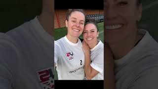 Ali &amp; Jen 🥰 #alikrieger #jenbeattie #football #foryou #foryoupage