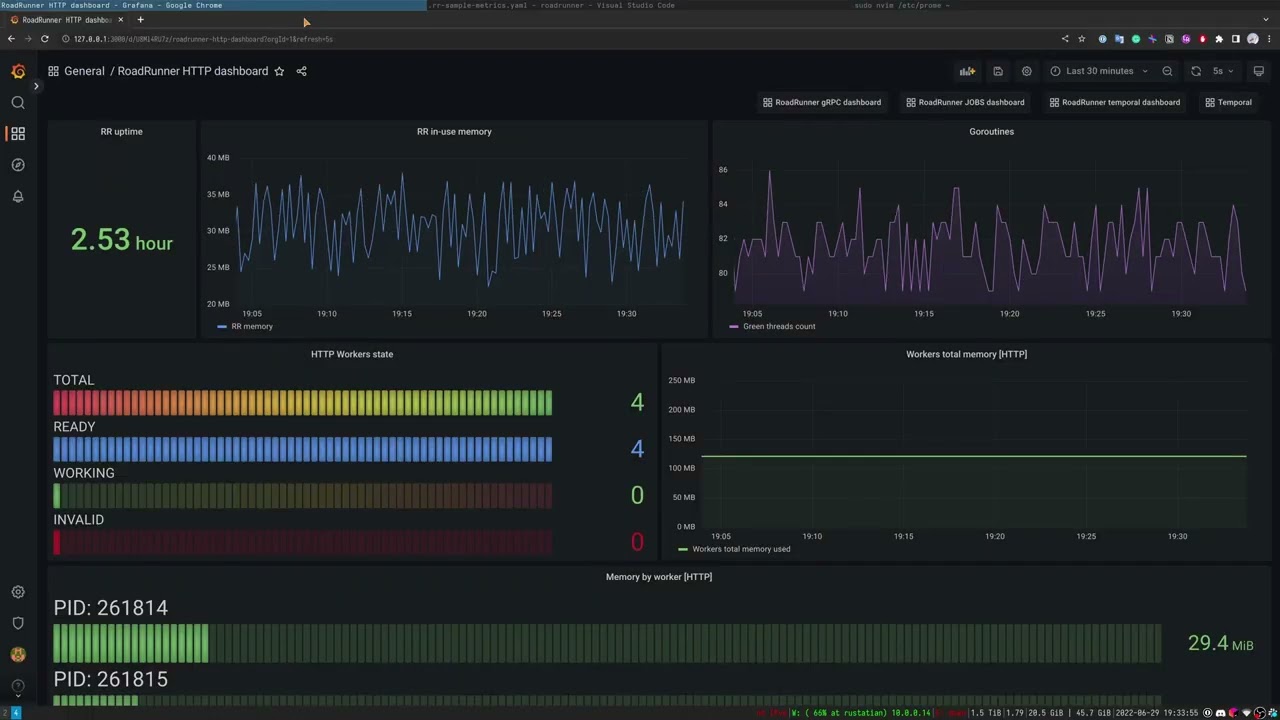 Grafana Tutorial | How To Use Grafana in RoadRunner