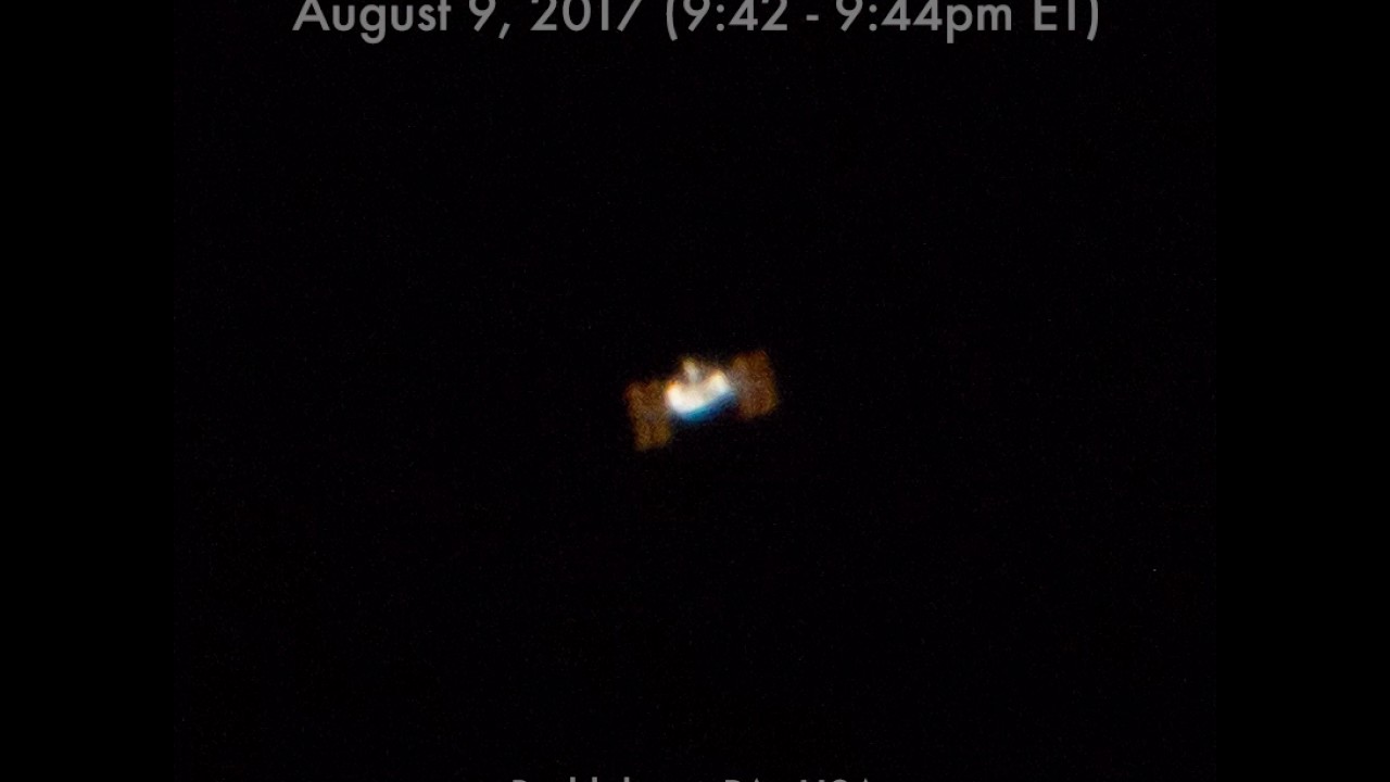 International Space Station, August 9, 2017