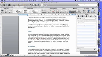 Create a Bibliography in Word 2011 for Mac
