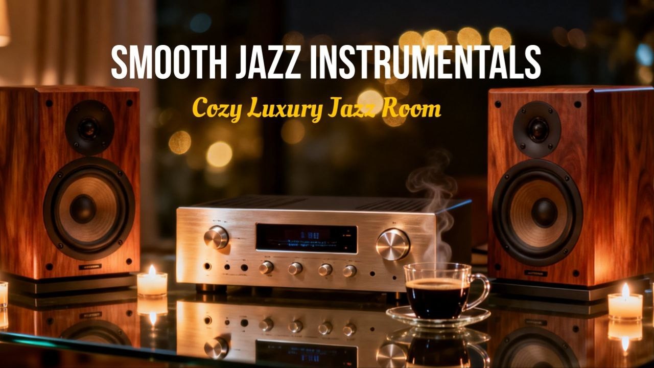 Smooth Jazz Instrumentals for Late Night Vibes | Cozy Luxury Jazz Room