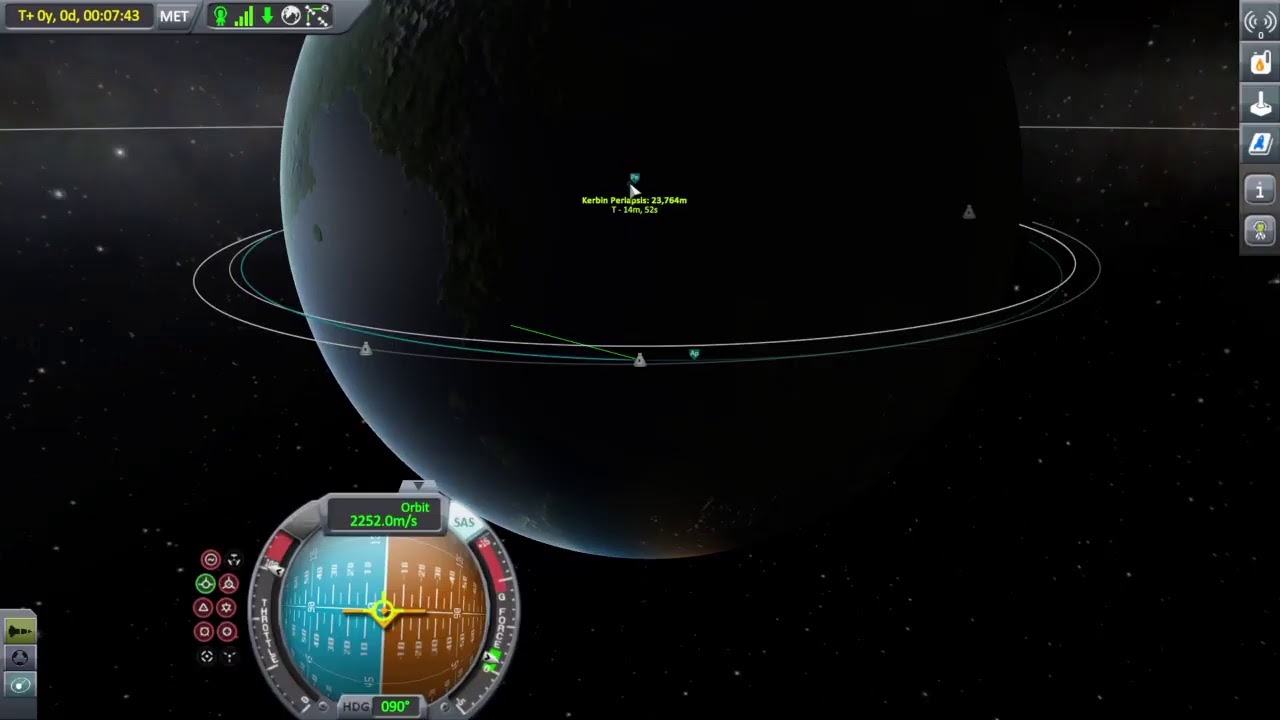 Kerbal Space Program manned mission to Eve and back - YouTube