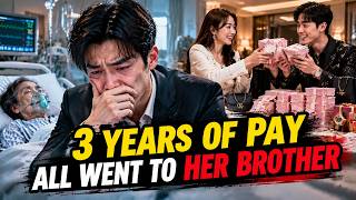 My Wife Gave 3 Years' Pay to Her Brother While Mom Was Sick; I Trapped Them and Sent Them to Prison!
