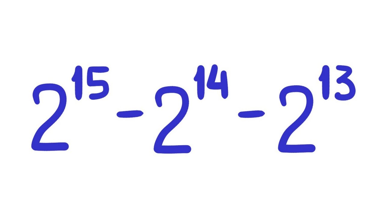 Subtração de Potências de Mesma Base