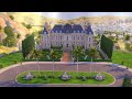 Château de Sceaux | The Sims 4 | No CC No Mod | Stop Motion Build