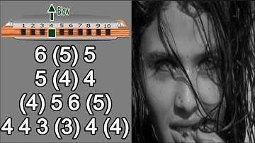 WICKED GAME HARMONICA DIATONIC C, ANIMATED TUTORIAL, BLUES HARP C, GAITA DE BOCA C, MUNDHARMONIKA C