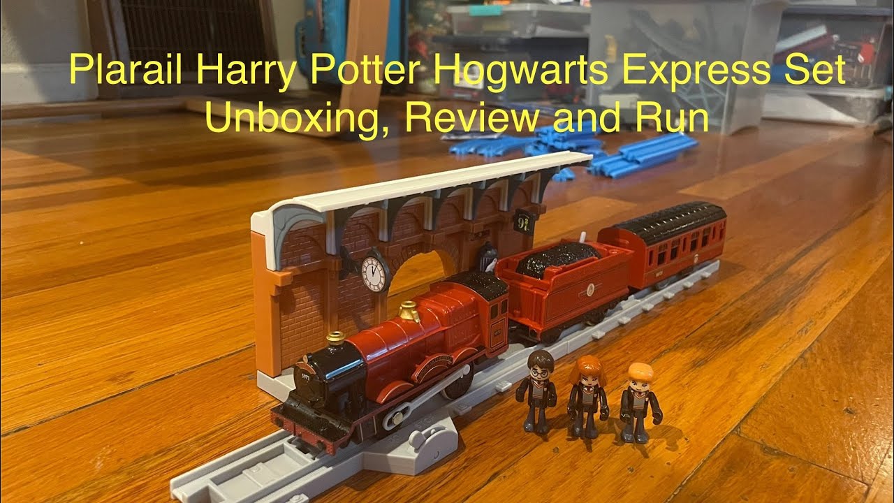 Plarail Harry Potter Hogwarts Express set Unboxing, review and run  display picture 1