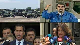 Venezuela da inicio a ejercicios en la frontera con Colombia | AFP