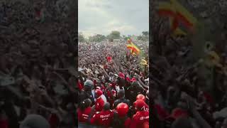 a new president of uganda bobi wine protest vote 🗳 2026-2031