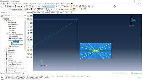 Impact Analysis On A Truss Tutorial Using Abaqus
