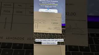 Diesel Engine Mercedes ('08-'19) Drivers Need To See This | How To Check For up to £10,000 Refund!!