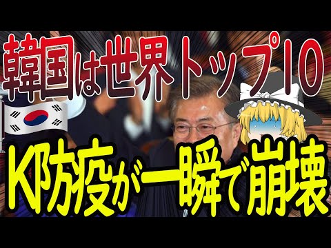 没落する韓国 世界トップ１０と豪語するも、K防疫崩壊で涙目www「文ちゃんも随分と大人しくなったな...」【ゆっくり解説】