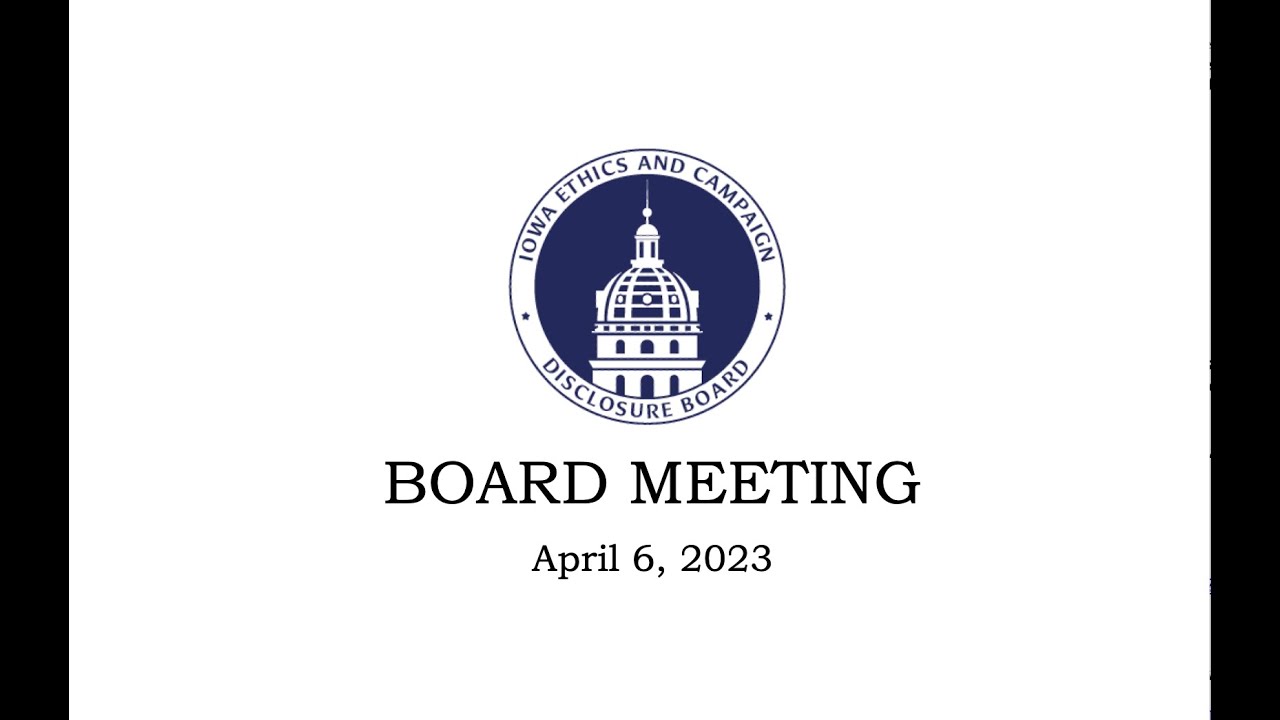 Board Meeting 4/6/23