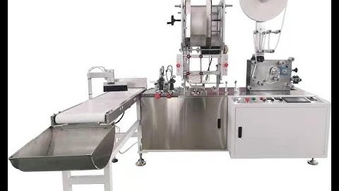 Single straw packing wrapping machine with two colors printing with Location tracking