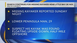Body of missing kayaker recovered after two-day search effort