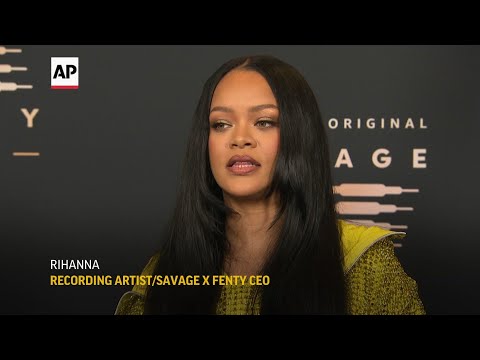 Rihanna takes time with album while unveiling lingerie line