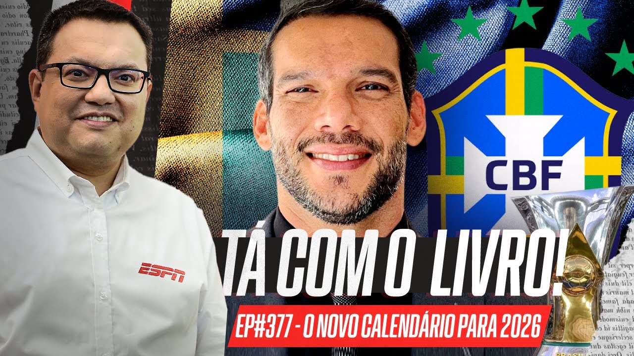 NOVO CALENDÁRIO seria ótimo se não fosse o 'CRIME' com a COPA DO NORDESTE | Tá com o Livro!
