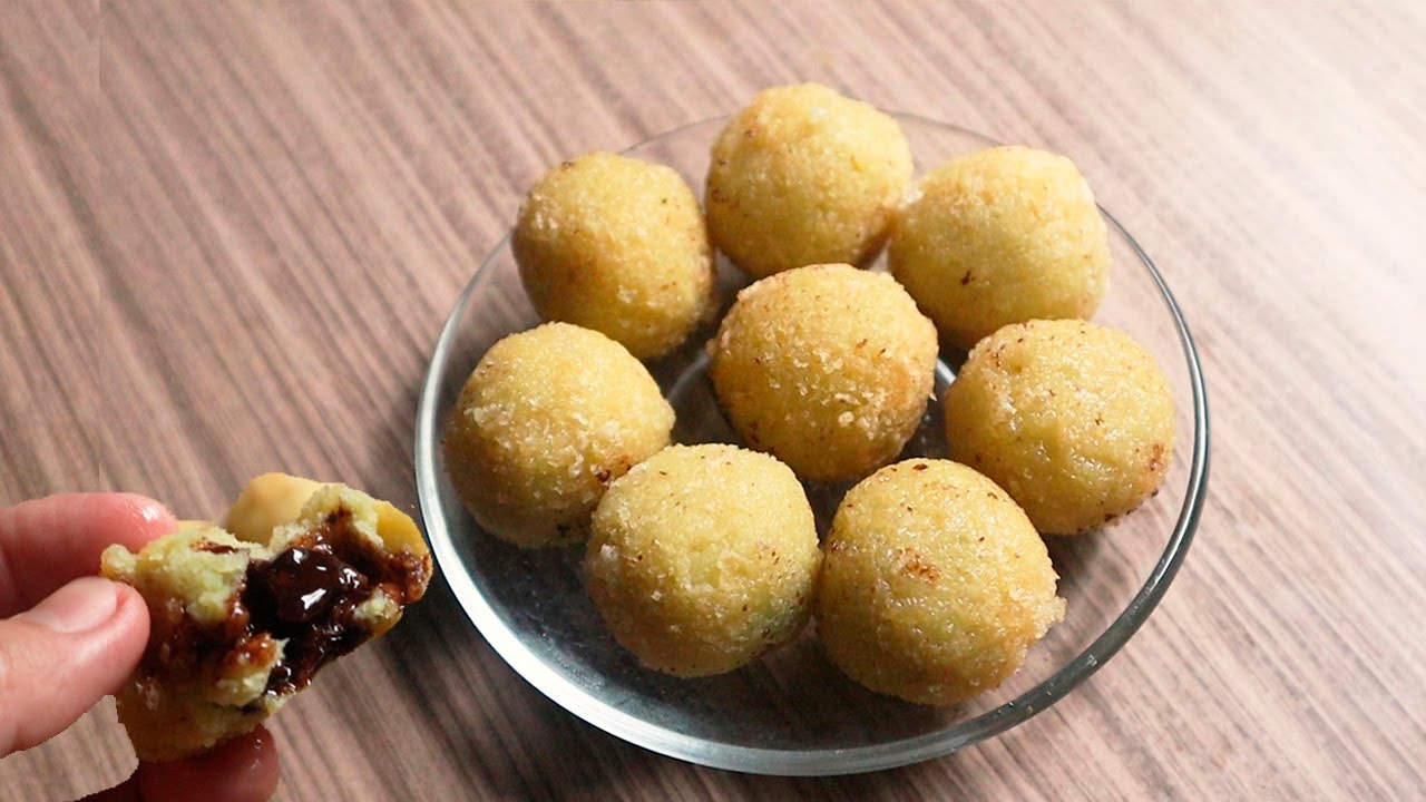 [ Sub] Sweet Potato Socola Mini Cake Ball | New Recipe | Super Easy ...