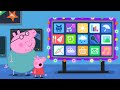 Peppa S NEW FUTURISTIC TV Peppa Pig Full Episodes 2 Hours Of Kids Cartoons