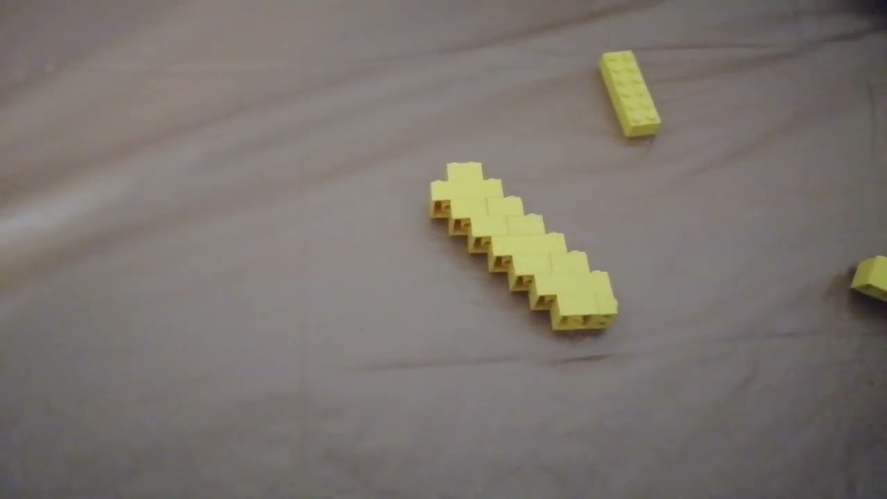 Lego Minecraft Sword Tutorial - how to make