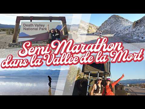 [NYCYLA VLOG] EPIC HALF-MARATHON IN DEATH VALLEY, CAMPING STYLE ⛺