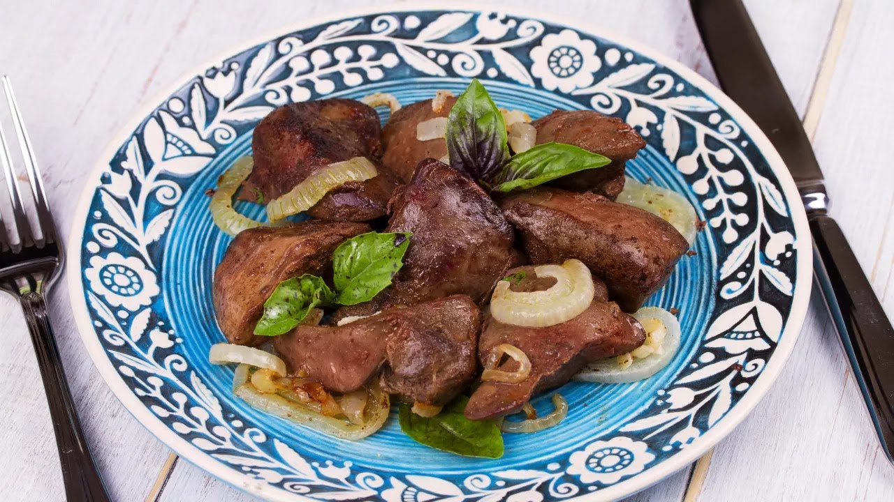 Recette : Foie de veau sauté à la lyonnaise - YouTube