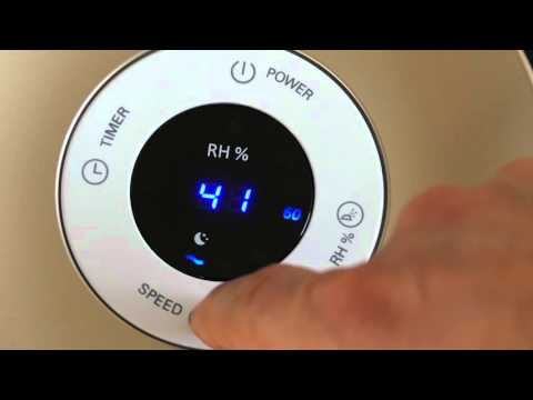 Philips Luftbefeuchter HU4803/01 (TESTSIEGER) Design ✓ | Hygiene ✓ | Leise ✓