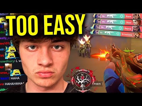 Canezerra Terrorizing Brazil Valorant Ranked For 8 Minutes - YouTube