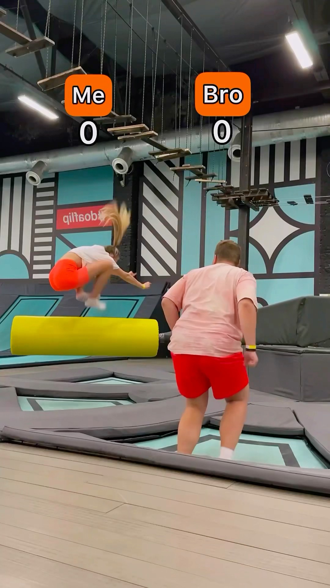 Jumping challenge?? Who won??
