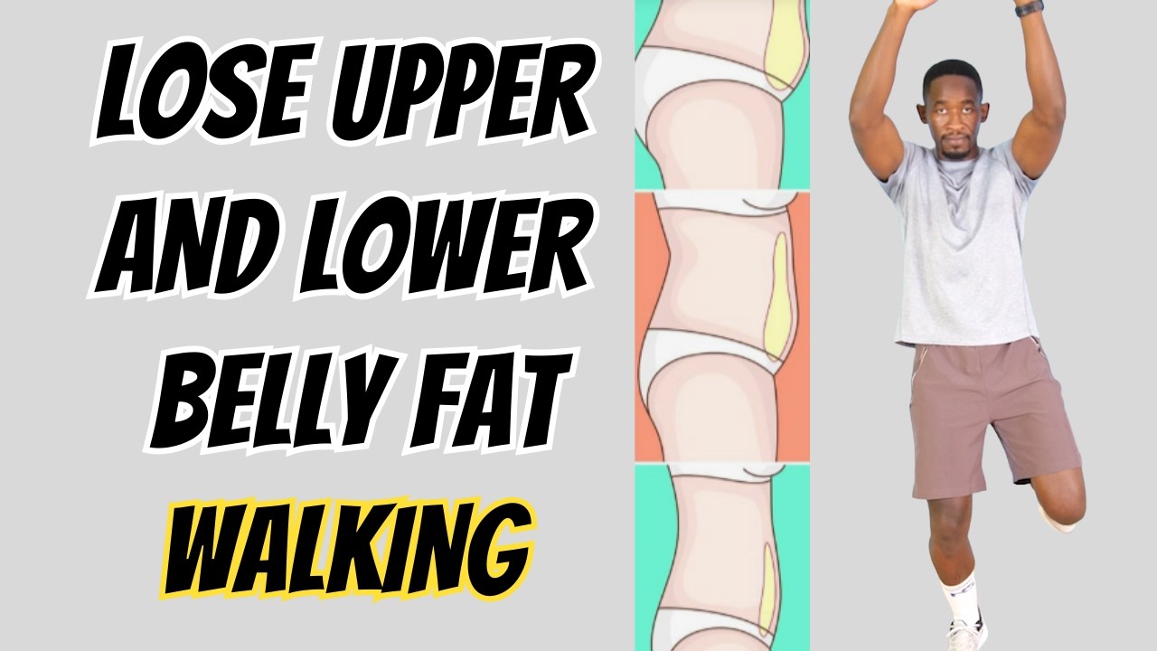 50 Minute Walking Workout to Lose Lower Belly and Upper Belly Fat Fast