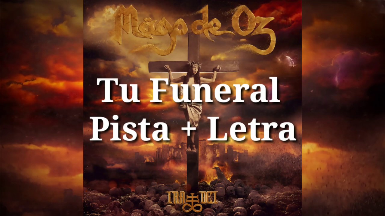 Mägo de Oz Tu funeral karaoke YouTube