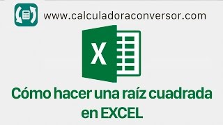 Cómo hacer la raíz cuadrada en EXCEL screenshot 3