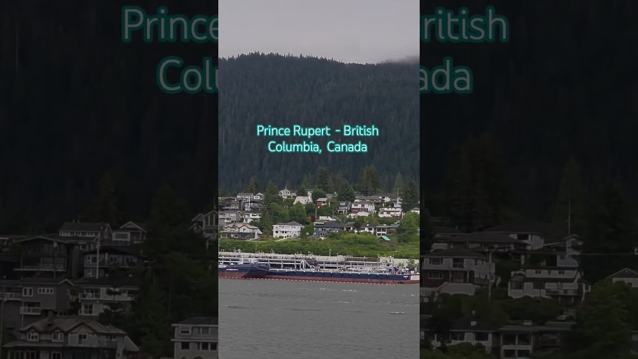 Leaving Prince Rupert! Stunning Views as We Sail Away #princerupert #insidepassage #short