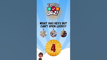 What has keys but can