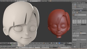 Character Creation Timelapse part 2 " Hair Modeling"