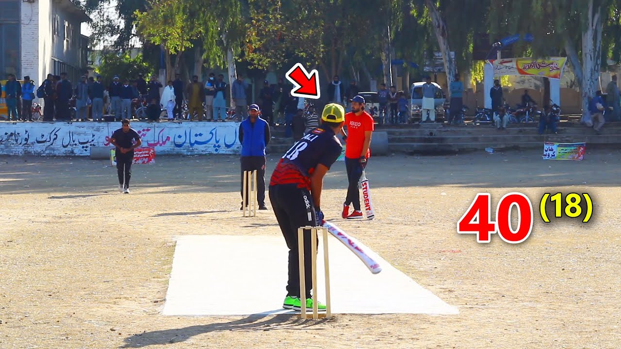 Need 40 Runs From 18 Ball Unbelievable Batting In Cricket History By ...