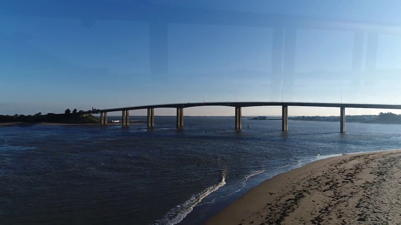 tour de france live updates Vendée : le Pont de Noirmoutier vu du ciel / DRONE