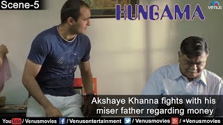 Akshaye Khanna fights with his miser father regarding money (Hungama) screenshot 4