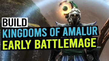 BATTLEMAGE Early Game Mig/Sor Build (Very Hard) - KINGDOMS OF AMALUR RE-RECKONING