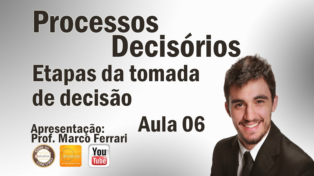 Processos Decisórios Aula 06 (Etapas da